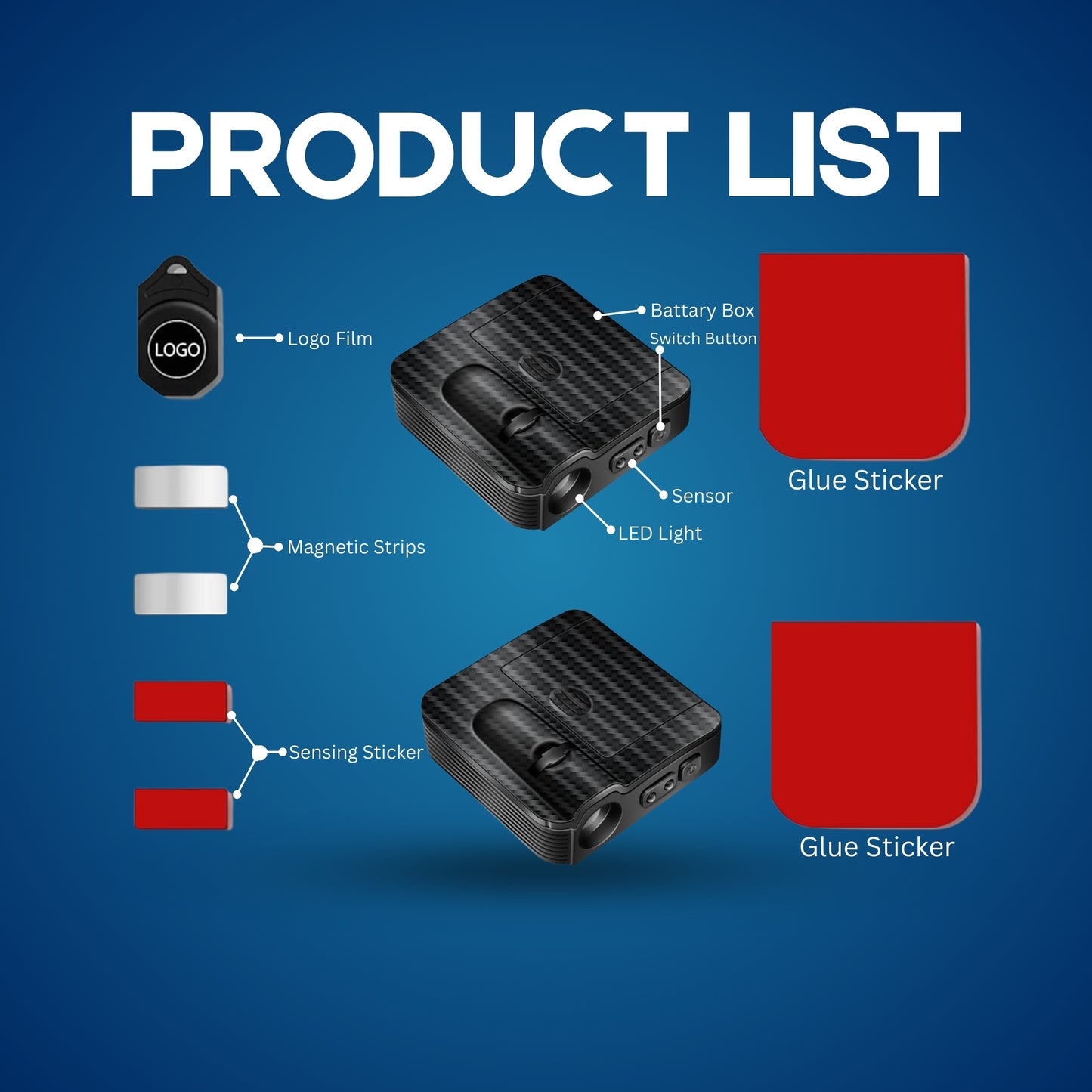GlowEntry Car Door Light™ (2 pcs).