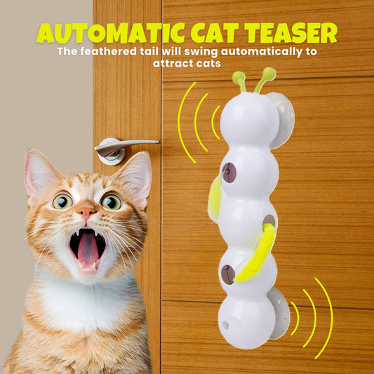 Pawpillar™ Motion Activated Wack A Worm Cat Toy