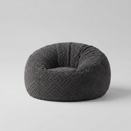 Fluffy Embossed Bean Bag
