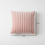 Faux Rabbit Fur Cushion Cover