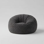 Fluffy Embossed Bean Bag